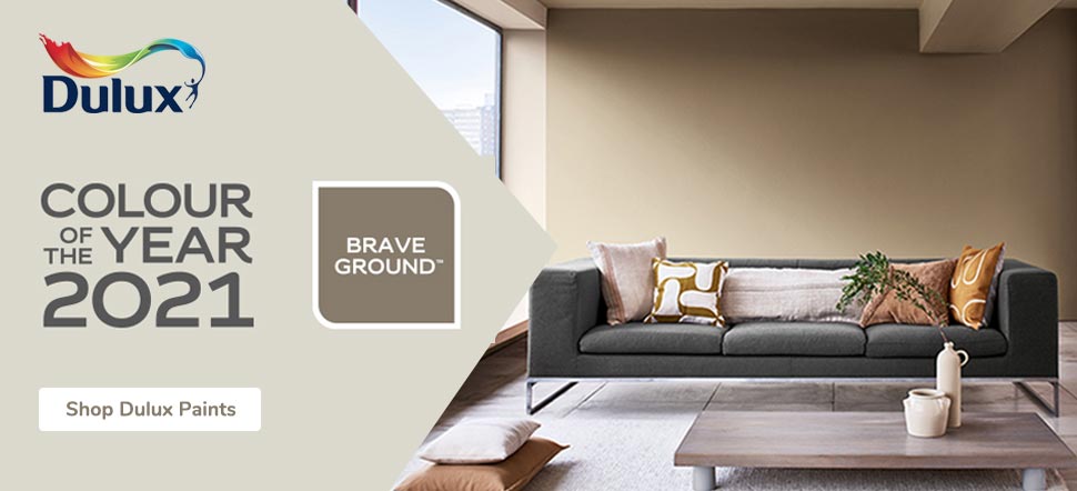 Introducing Brave Ground the Dulux Colour of the Year for 2021