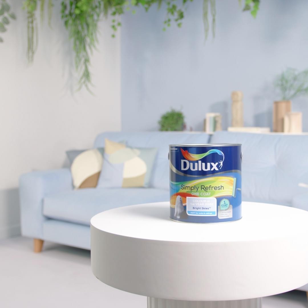 Dulux Colour of the year 2022 - Bright Skies