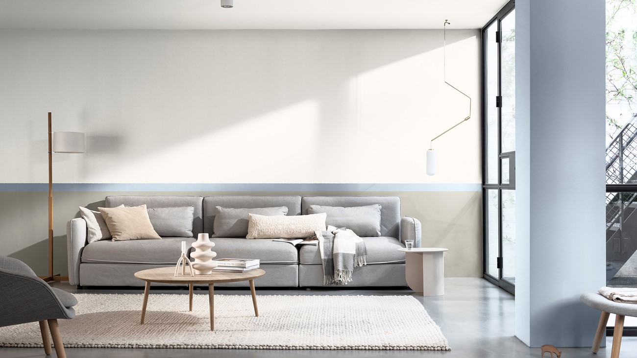 Dulux Room Image with Bright Skies and Morning Oats