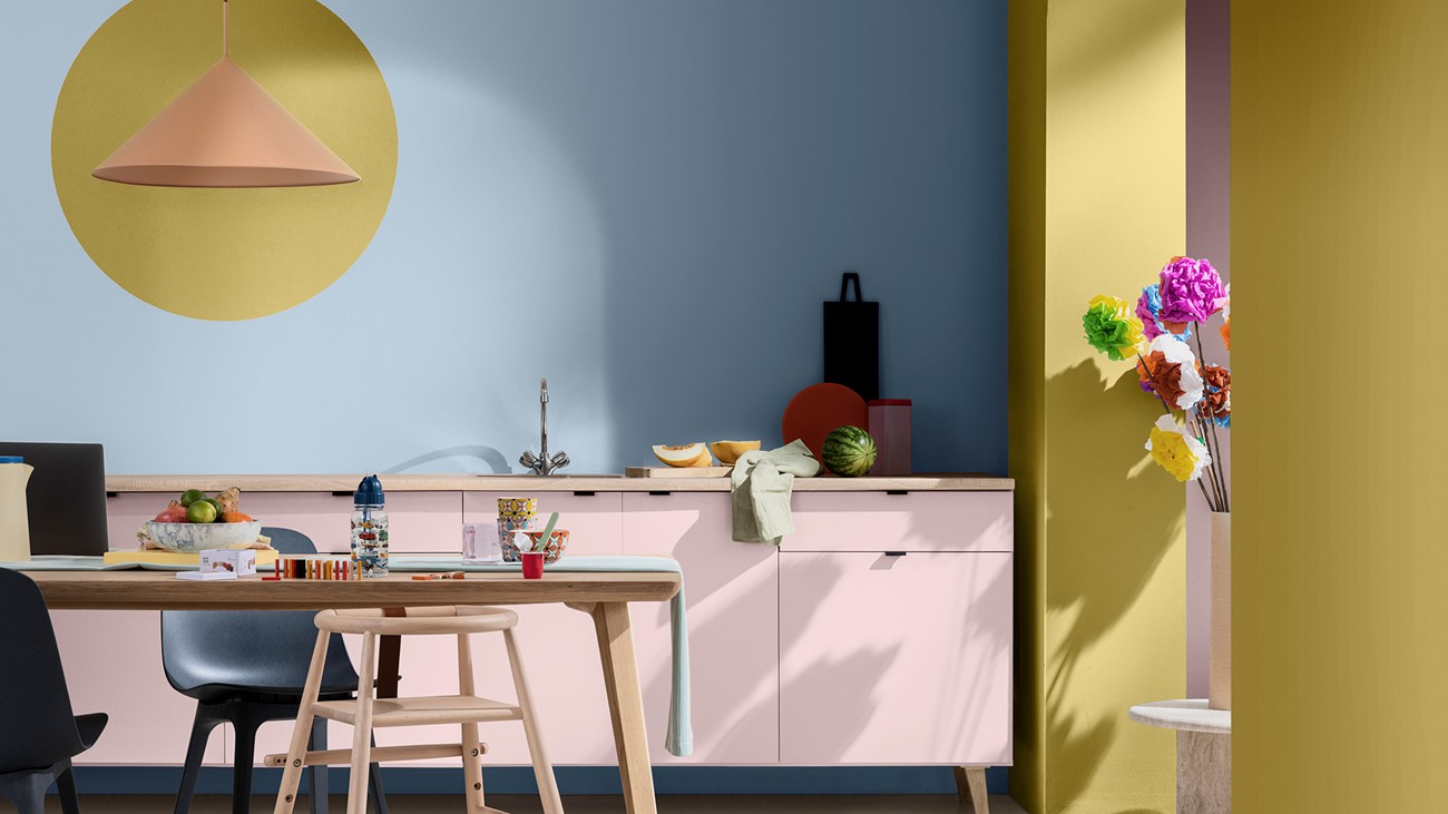 Dulux Room Image with Bright Skies and Healing Spice