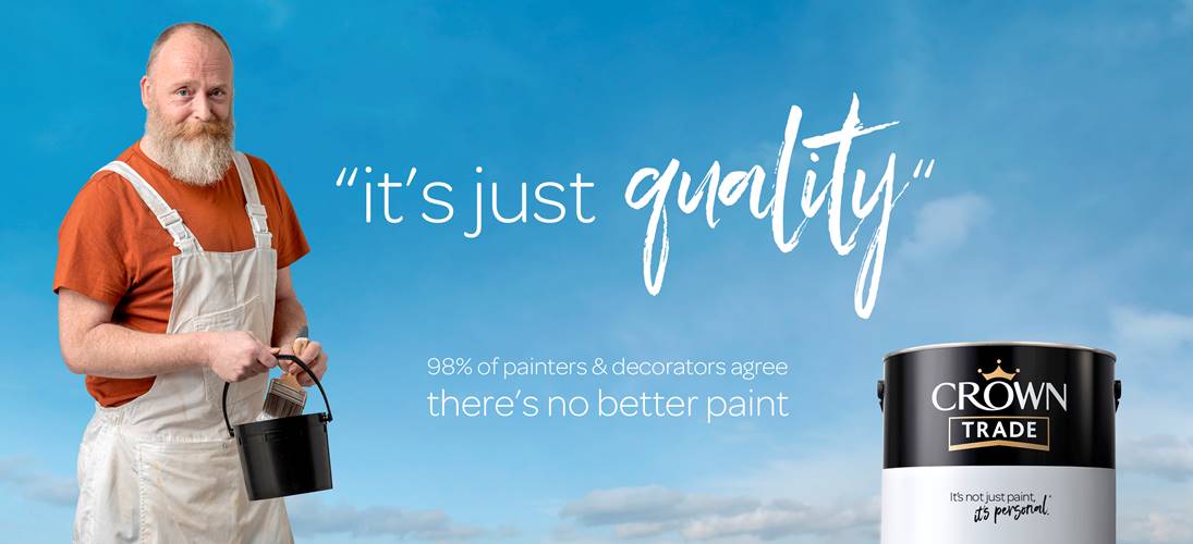Crown Paints - "it's just quality"