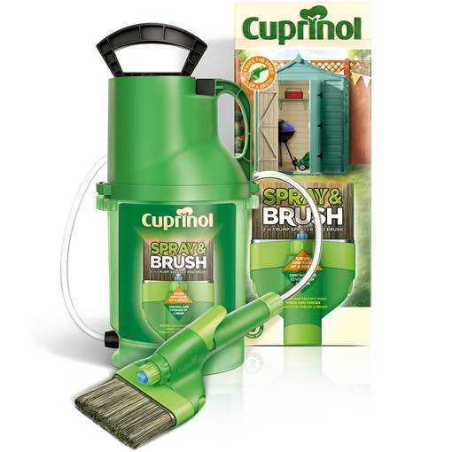 Cuprinol Spray & Brush 2 in 1 Pump Sprayer