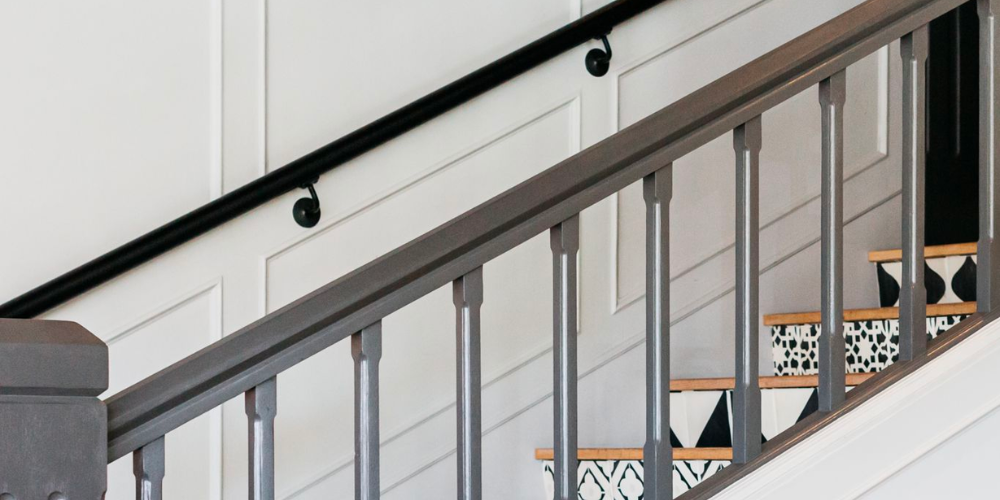 Better Banisters with Farrow and Ball