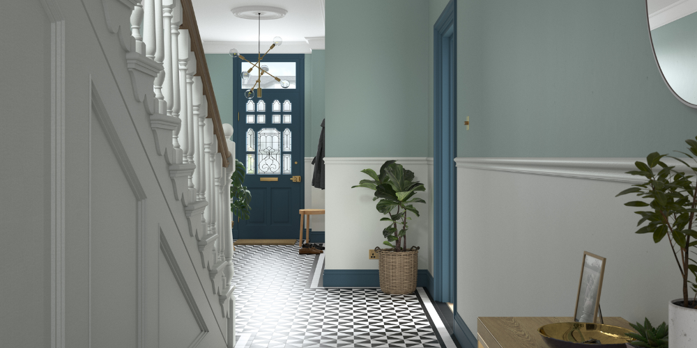 Update your hallway with Dulux Heritage