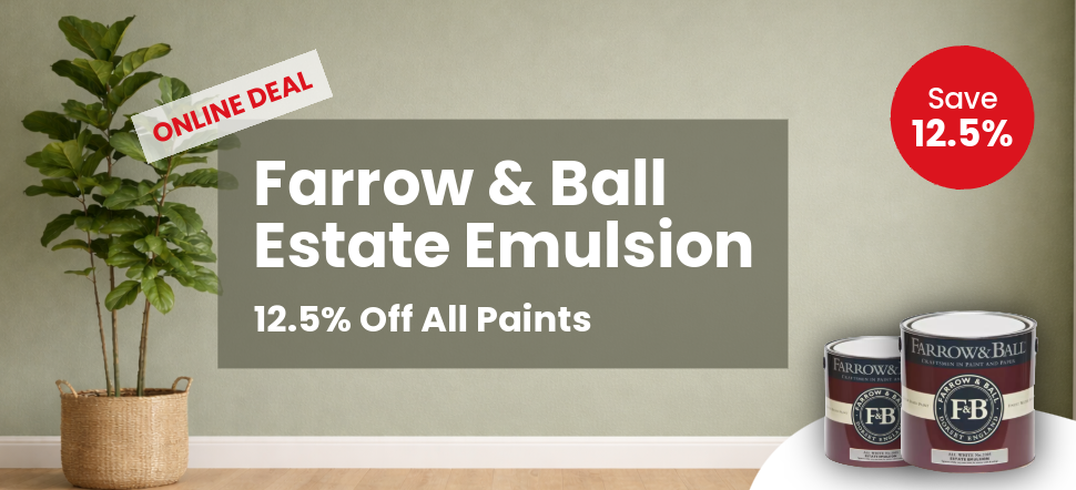 12.5% off  Farrow & Ball  Estate Emulsion