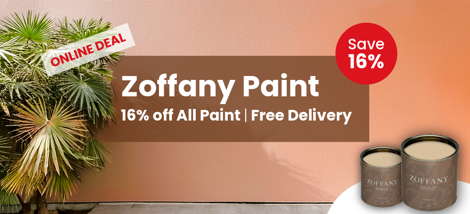 Zoffany Paint – 16% Off All Paint with Free Delivery