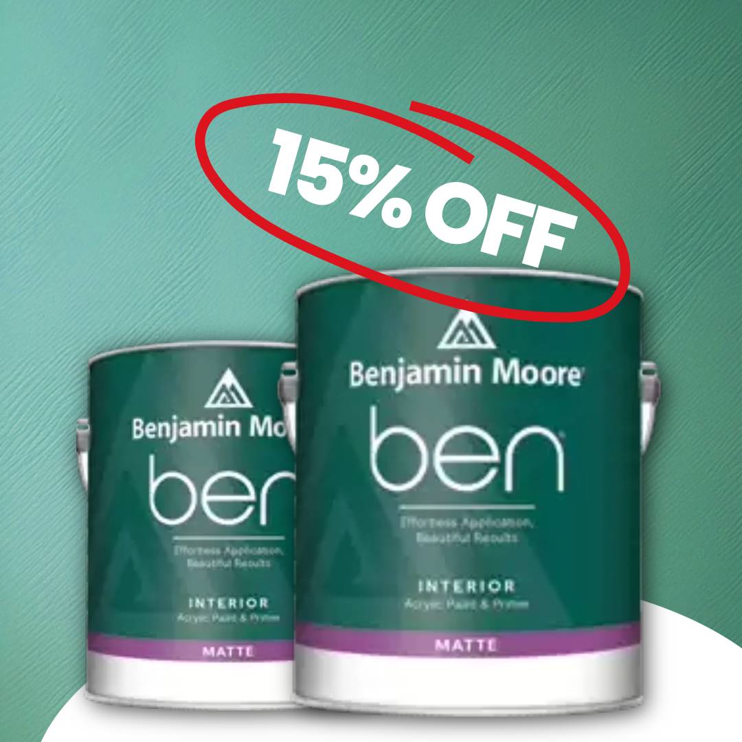 15% Off Benjamin Moore