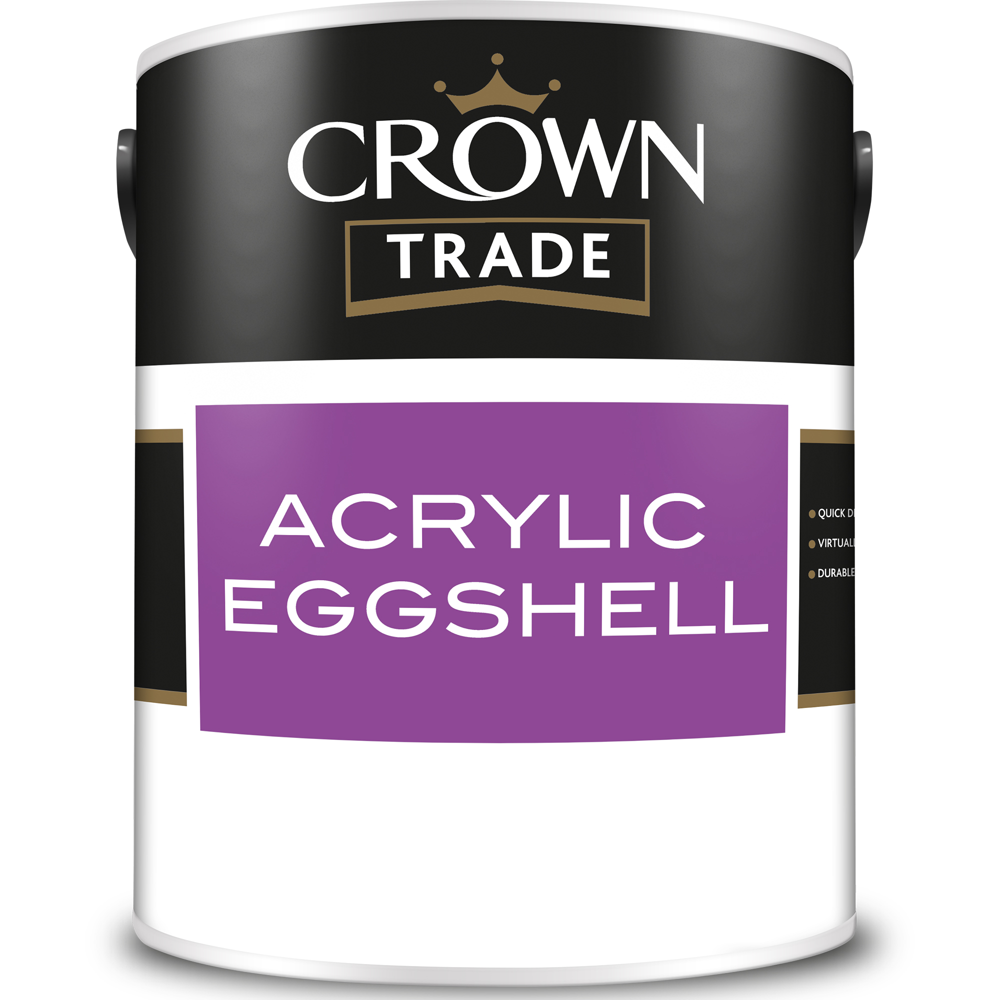 Crown Trade Acrylic Eggshell