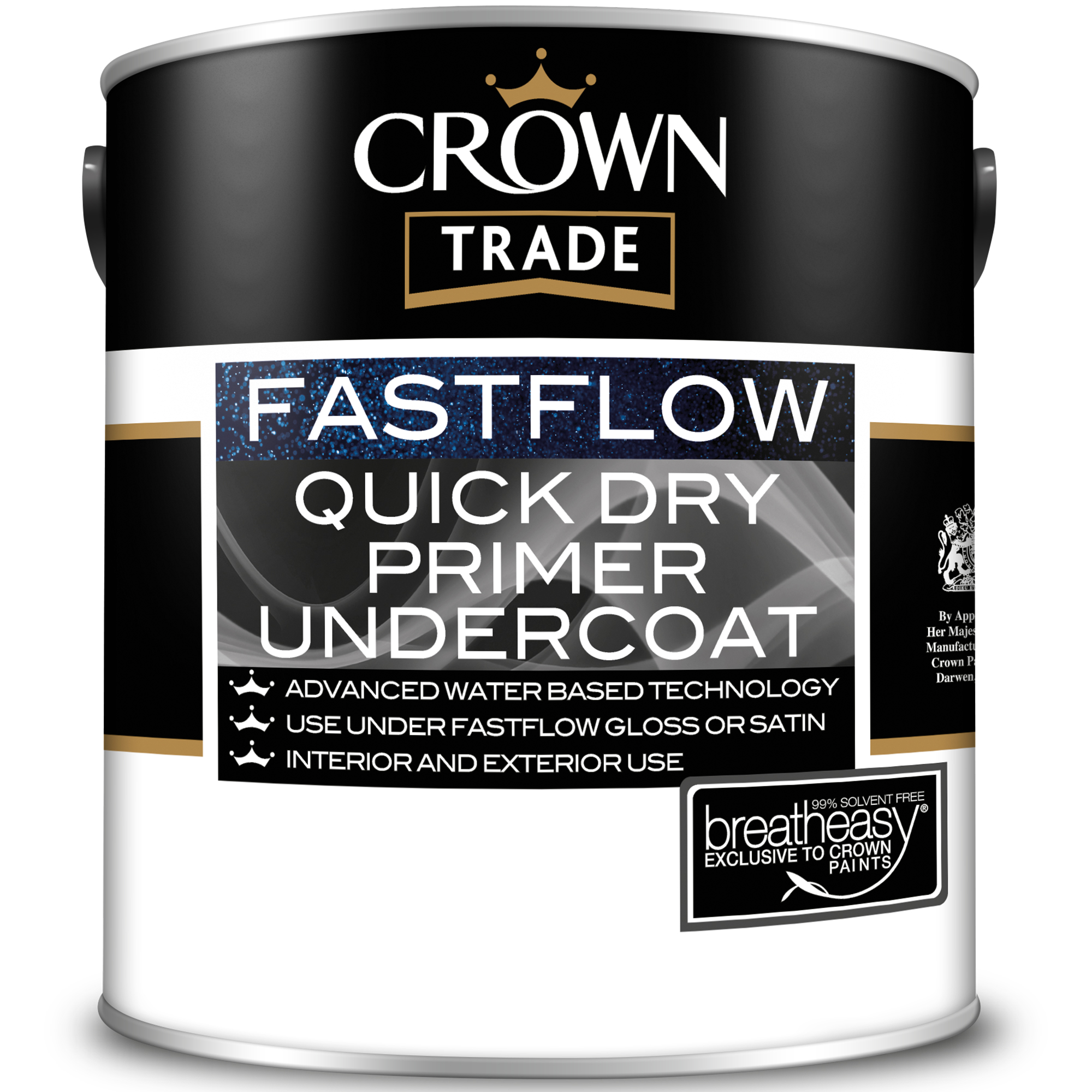Crown Trade Fastflow Quick Dry Primer Undercoat