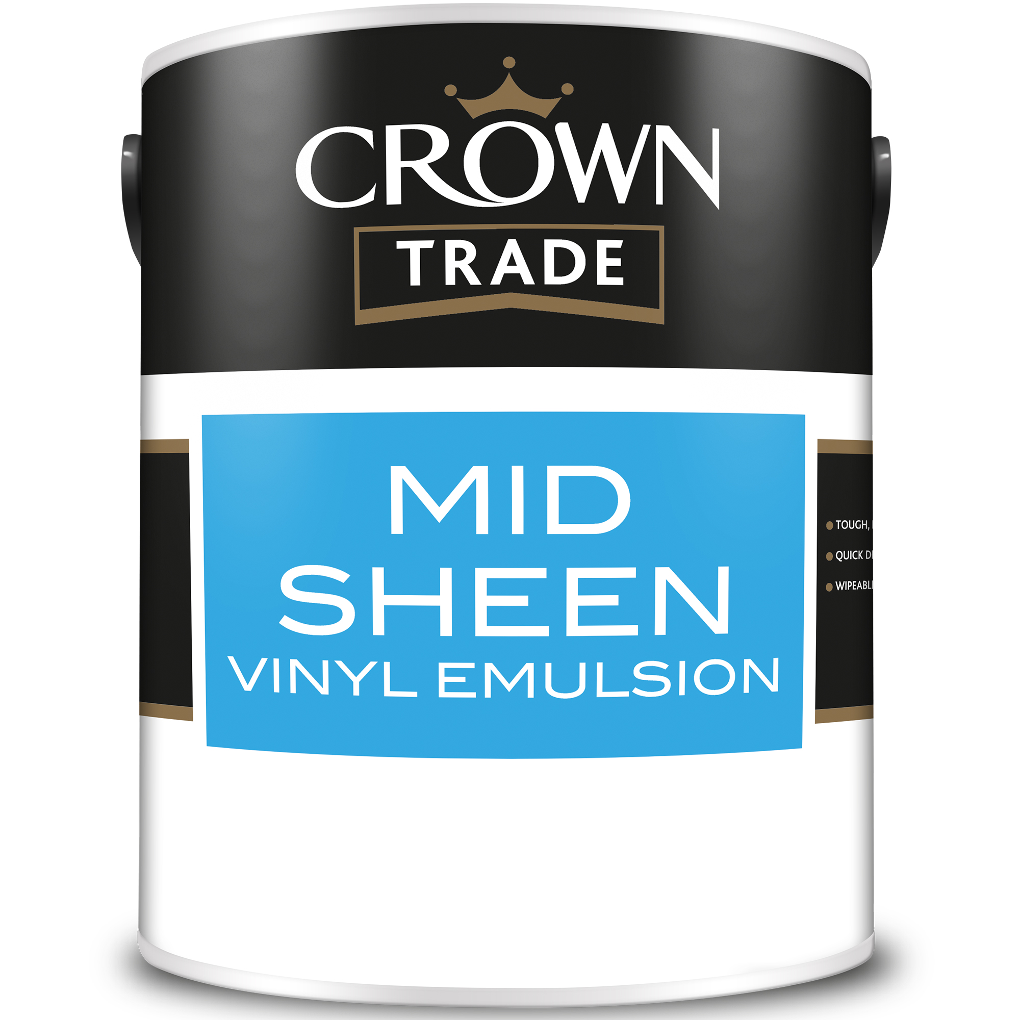 Crown Trade Mid Sheen Vinyl Emulsion