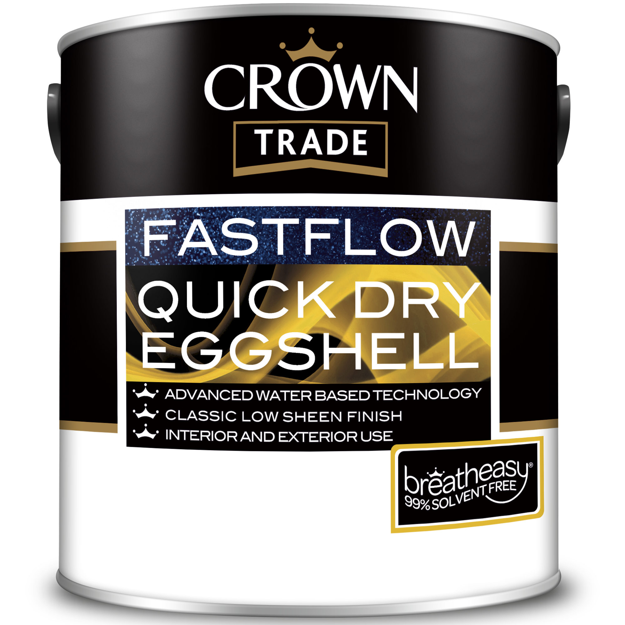 Crown Trade Fastflow Quick Dry Eggshell