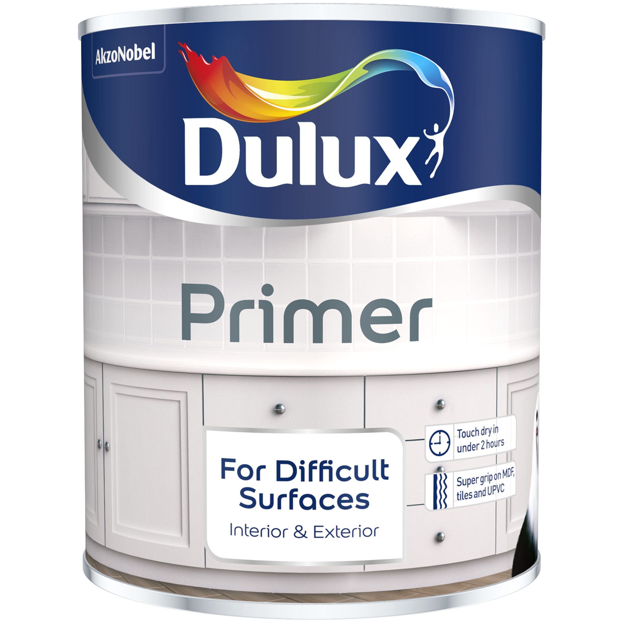 Dulux Primer For Difficult Surfaces 750ml