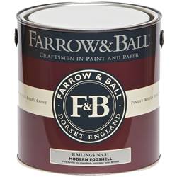 Save £7.50 & Free Delivery on Farrow and Ball Modern Eggshell 5L Ready Mixed