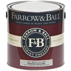 10.01% Off & Free Delivery on Farrow and Ball Modern Emulsion 5L Ready Mixed