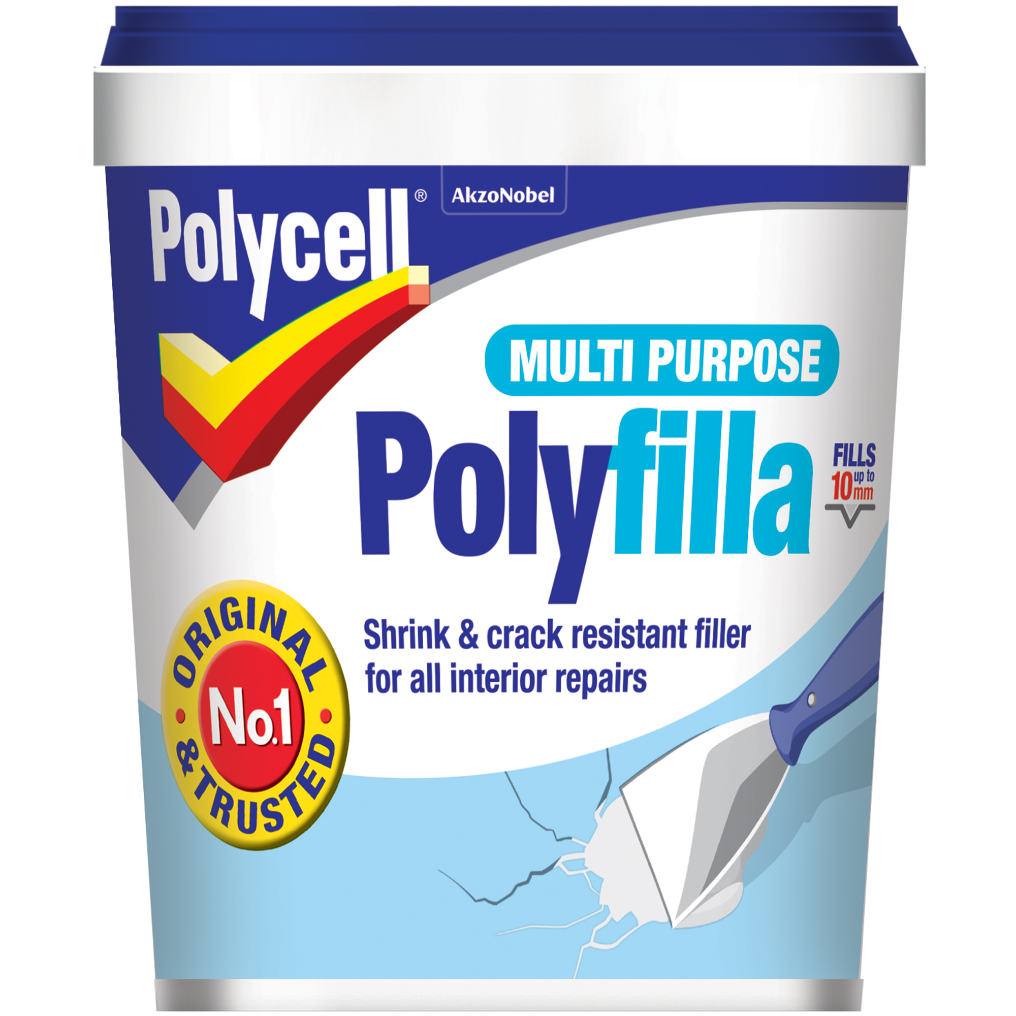 Polycell Multi Purpose Polyfilla  Ready Mixed 1kg