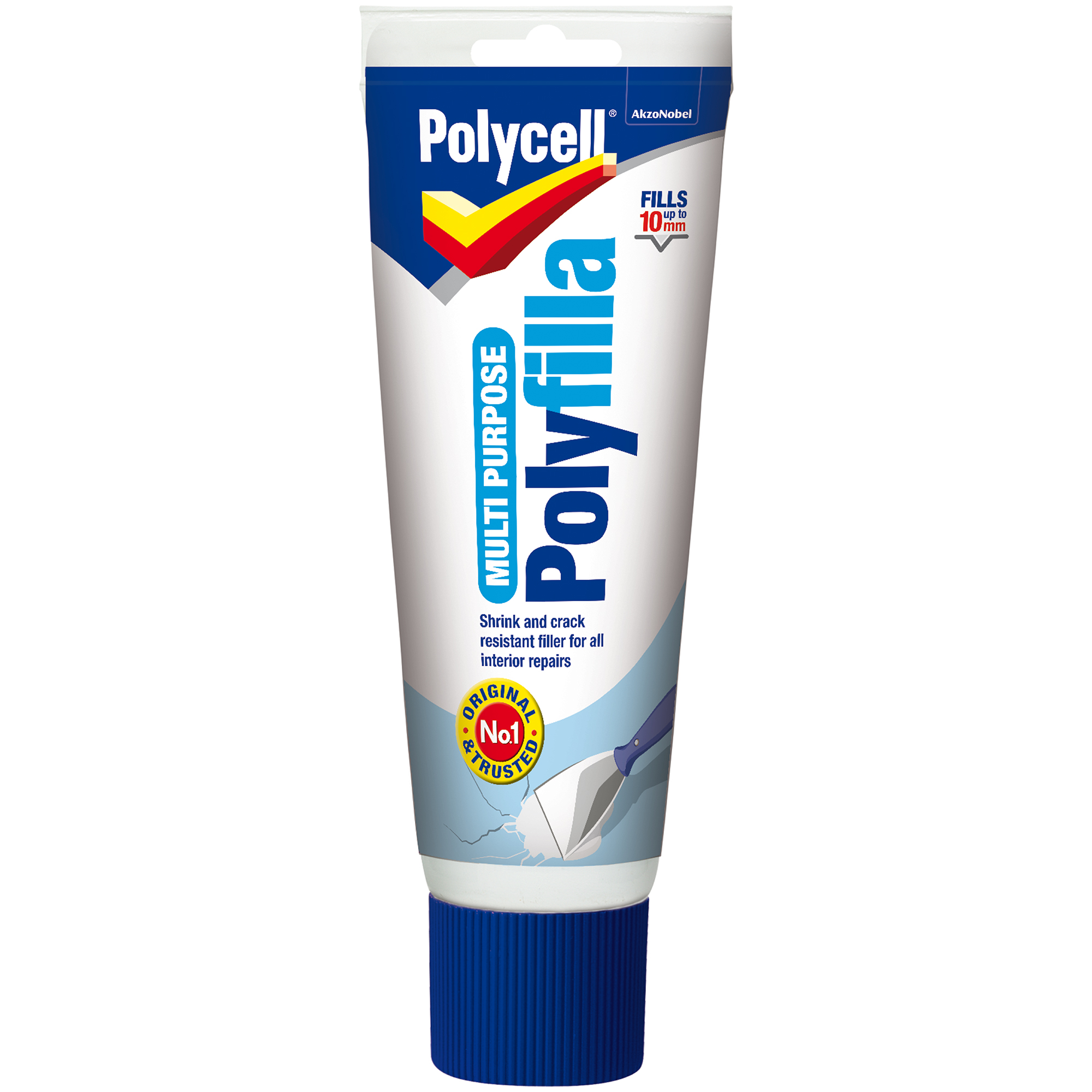 Polycell Multi Purpose Polyfilla Ready Mixed Tube 330gm