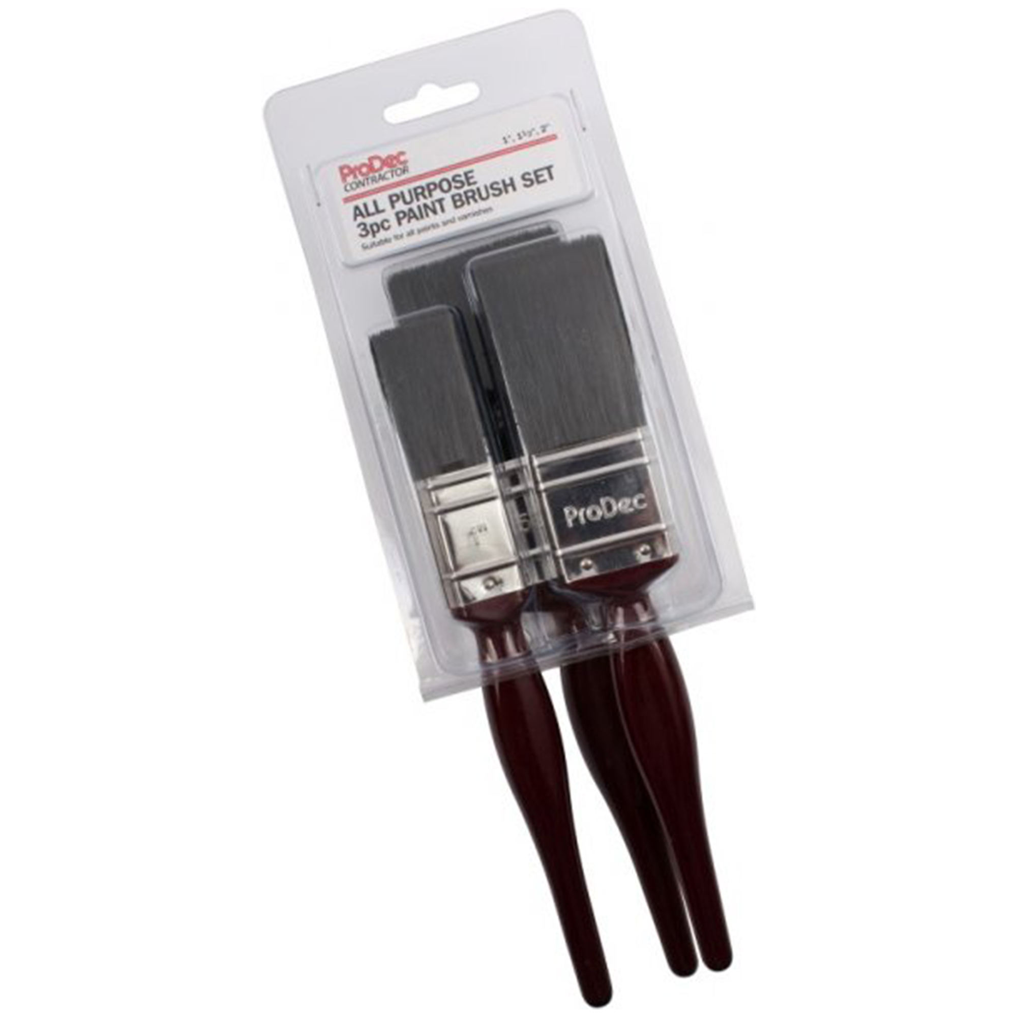 Rodo ProDec All Purpose 3pc Brush Set