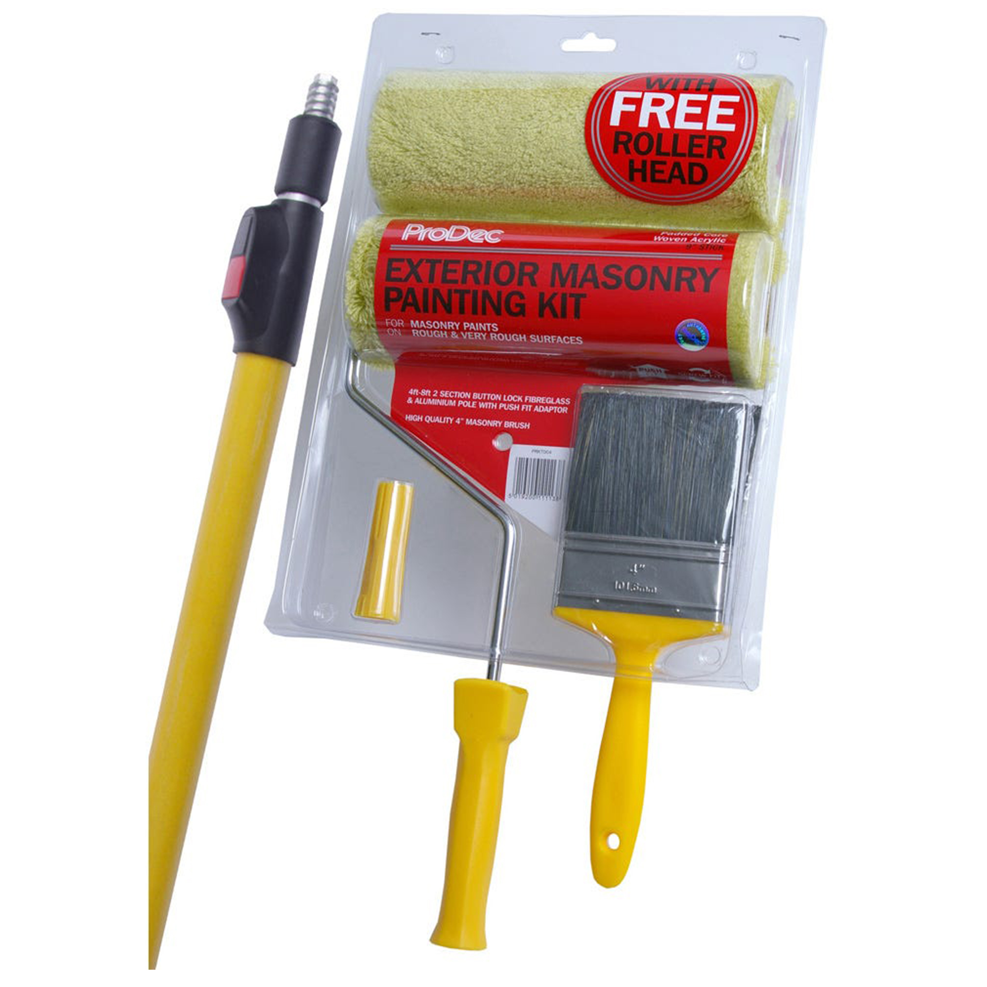 Rodo ProDec Exterior Masonry Painting Kit