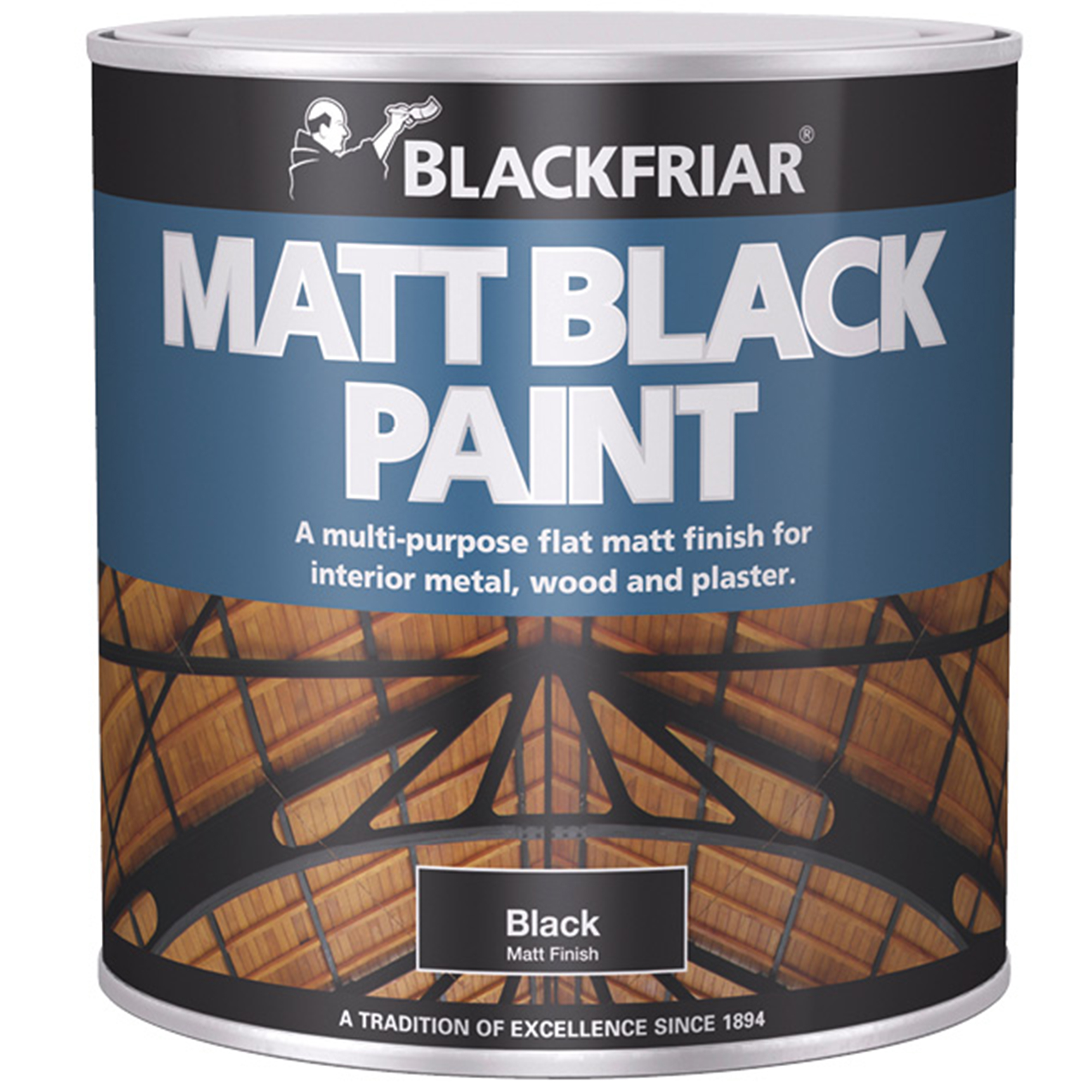 Blackfriar Matt Black Paint