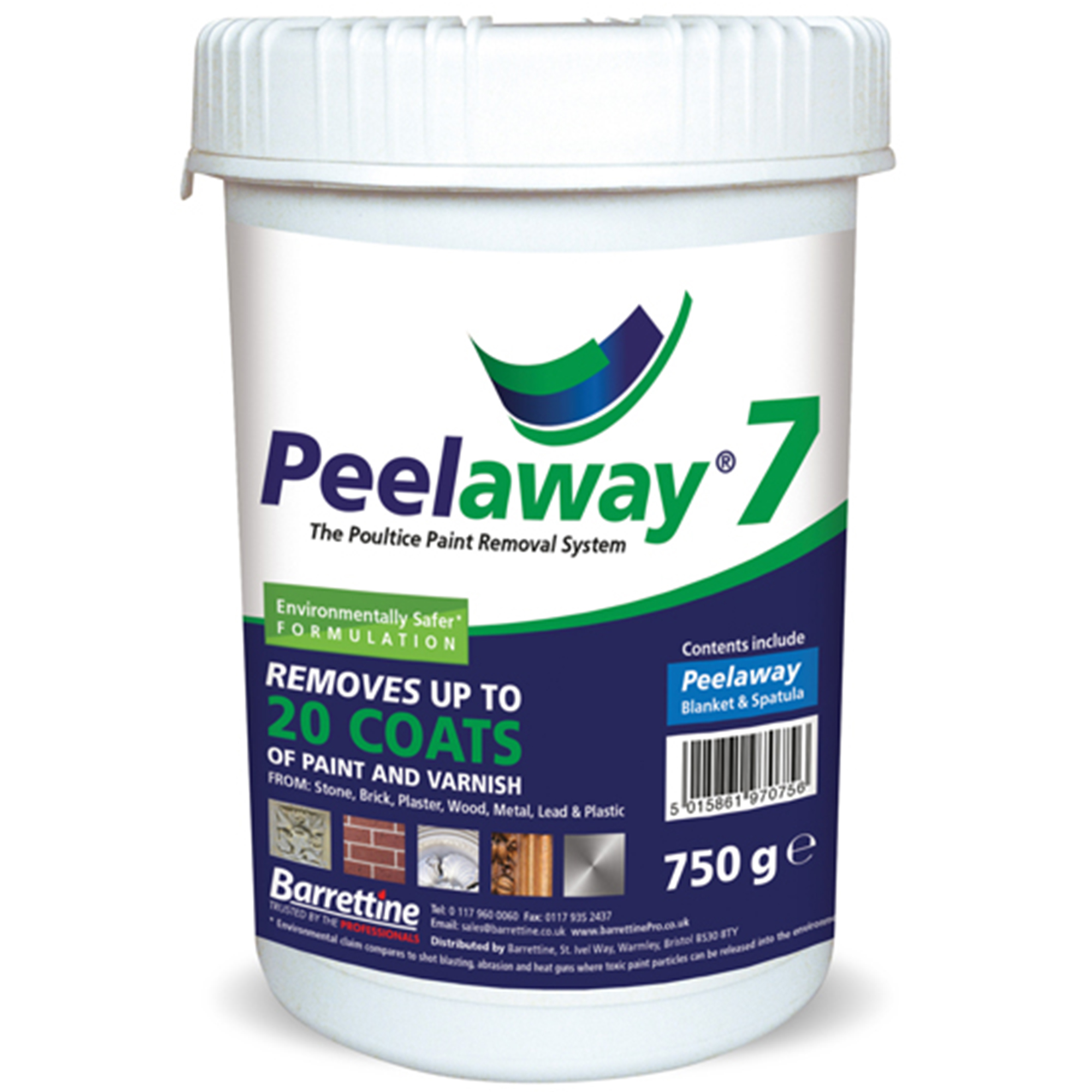 Barrettine Peelaway No 7 - 750g