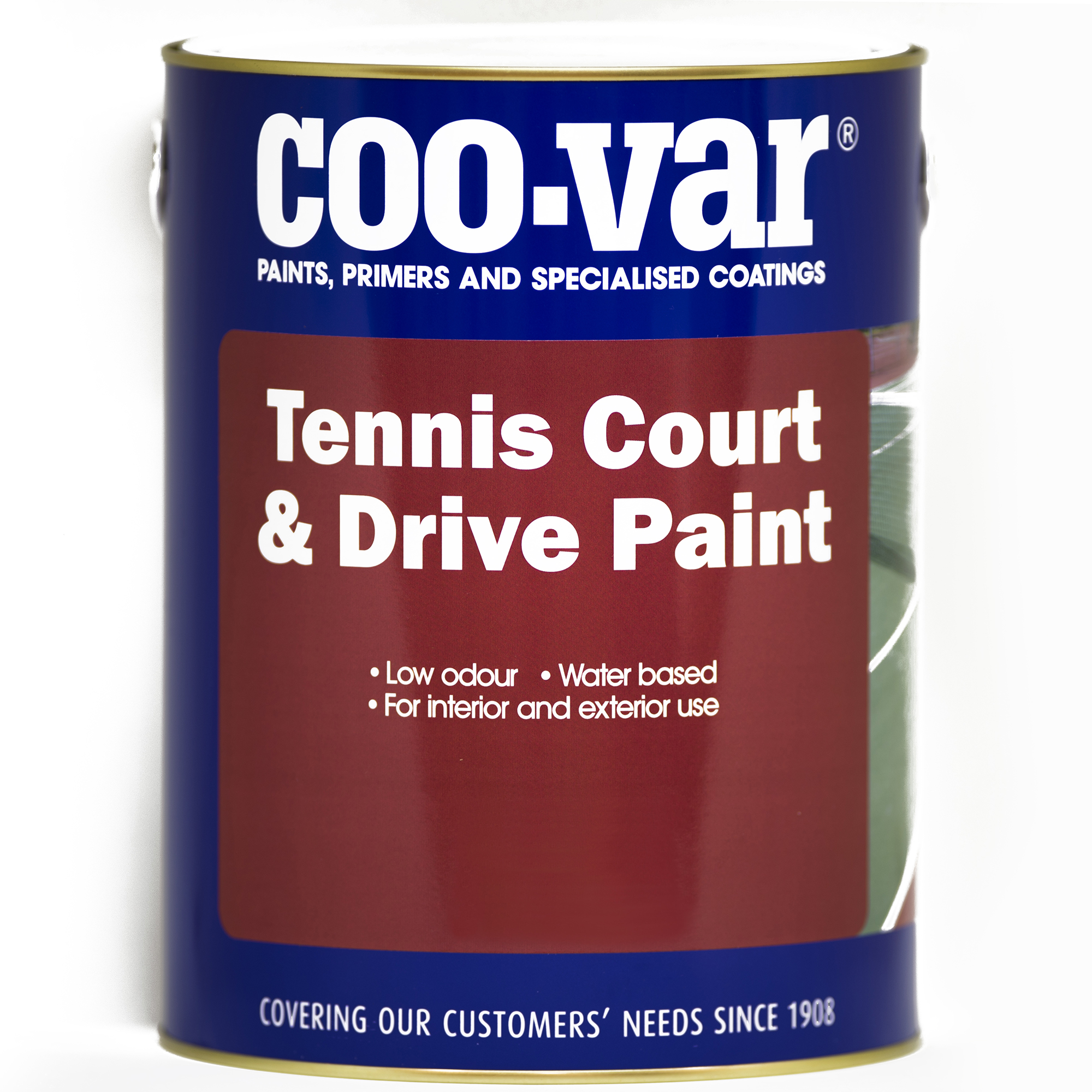 Coovar Tennis Court and Drive Paint