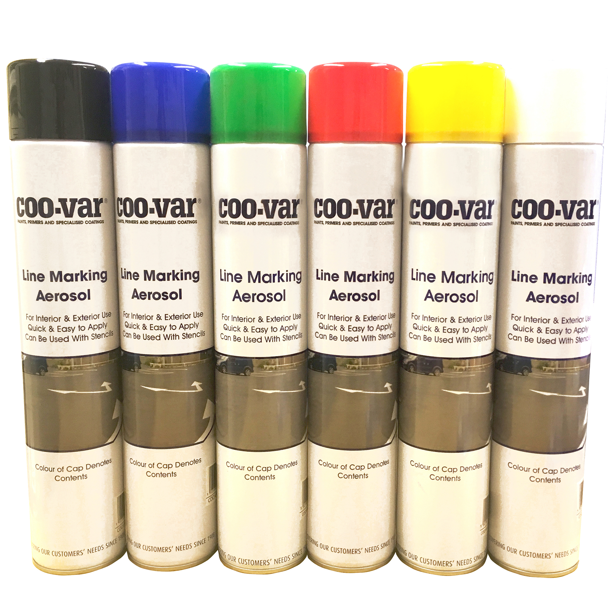 Coovar Road Line Marking Aerosols