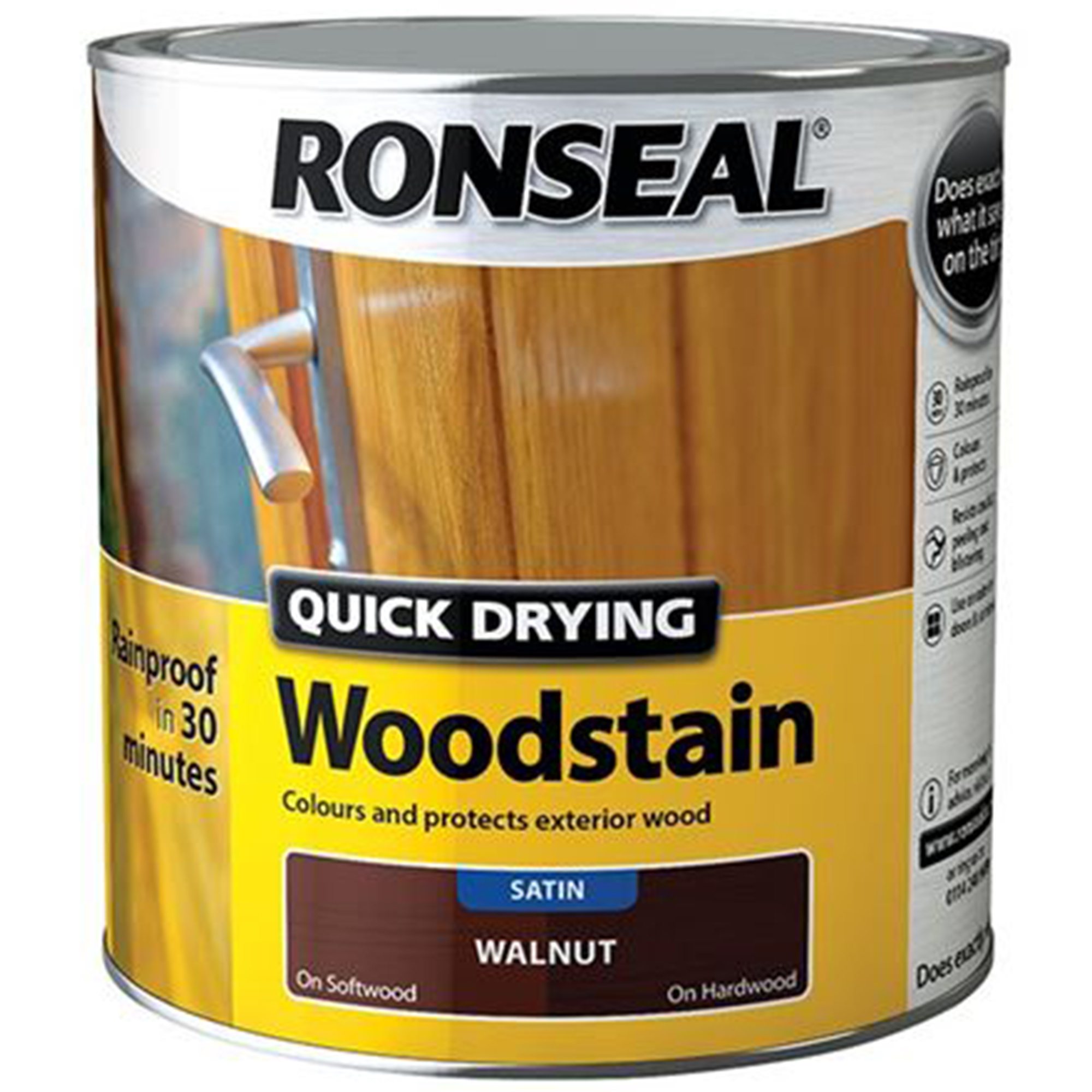 Ronseal Quick Drying Woodstain Satin
