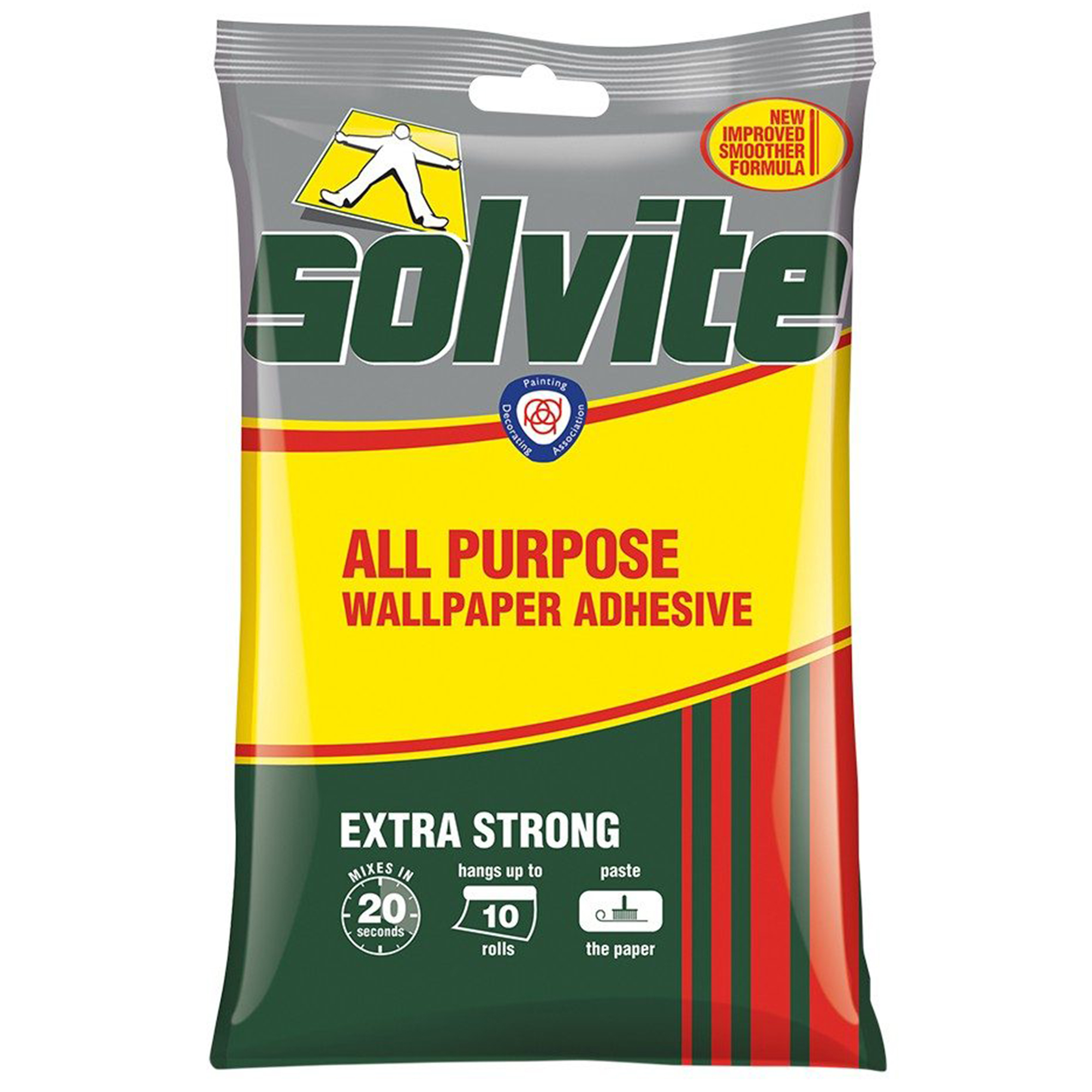 Solvite All Purpose Wallpaper Adhesive 5 Rolls