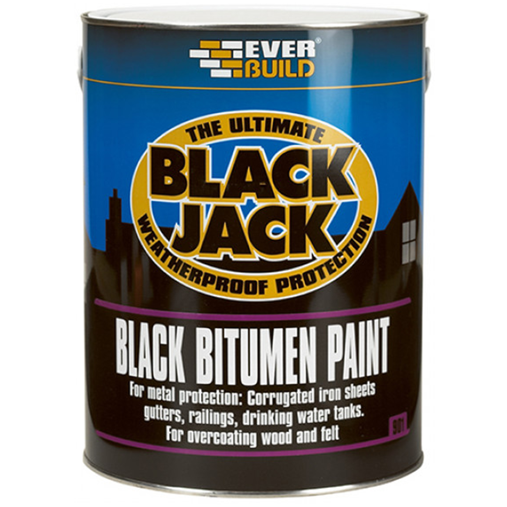 Everbuild Black Bitumen Paint
