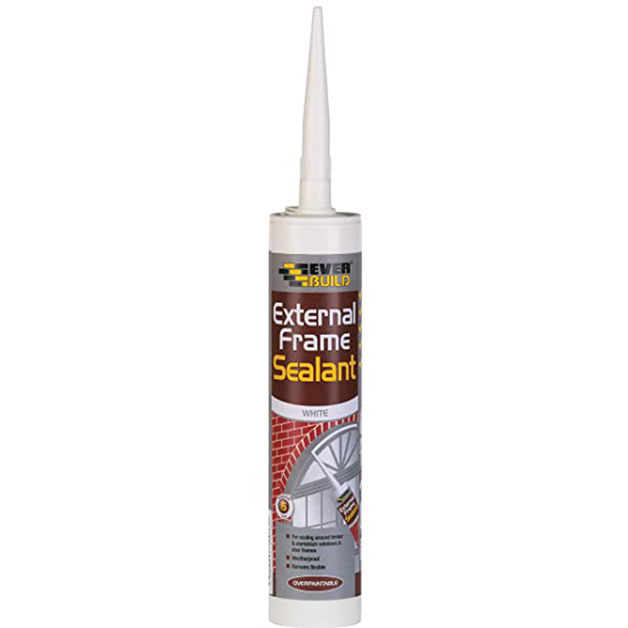 Everbuild Exterior Frame Sealant 290ml White