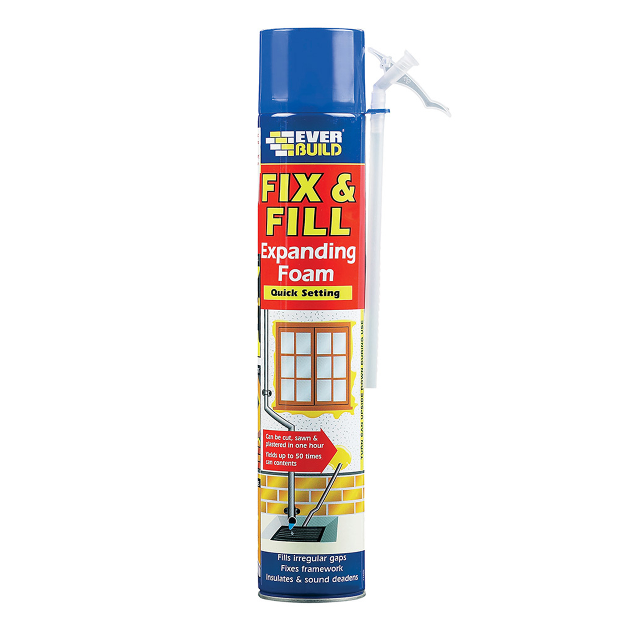 Everbuild Fix & Fill Foam 750ml