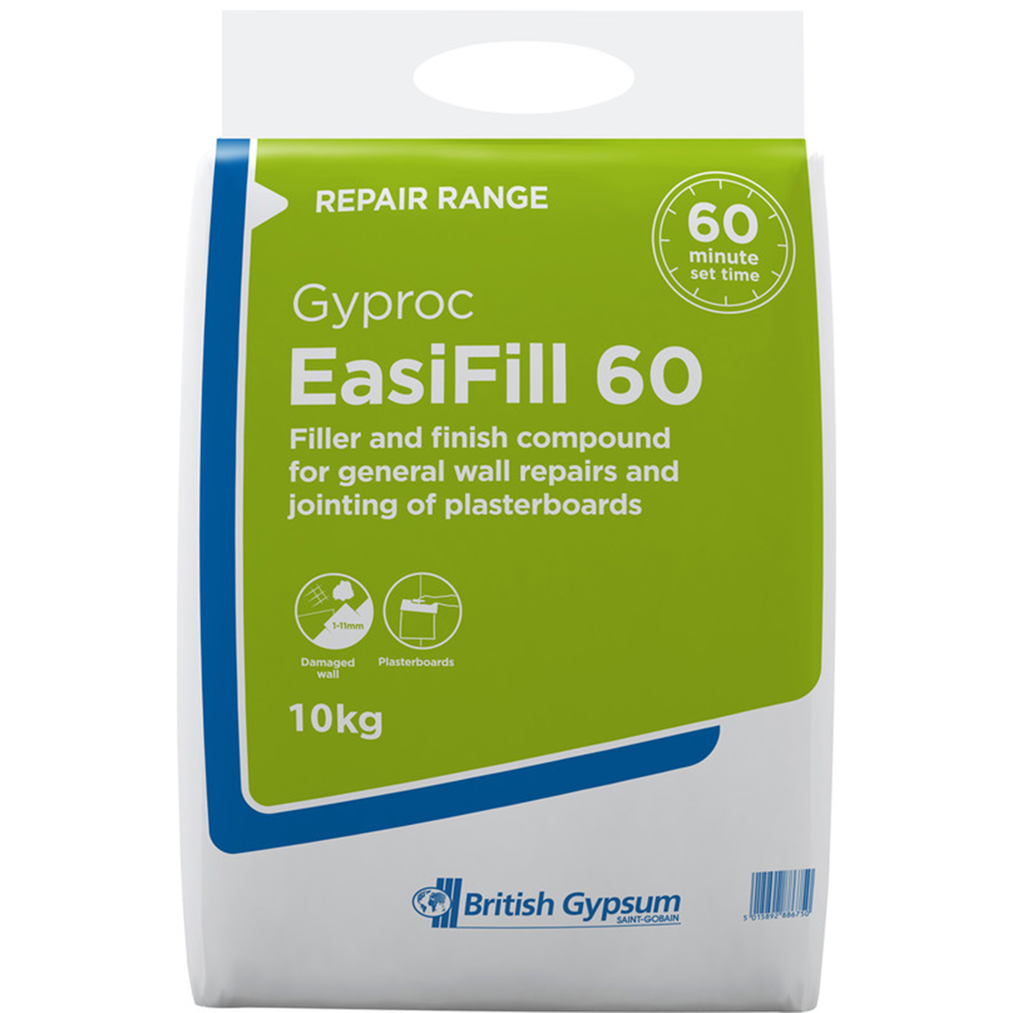Gyproc Easifill Powder Filler 10kg
