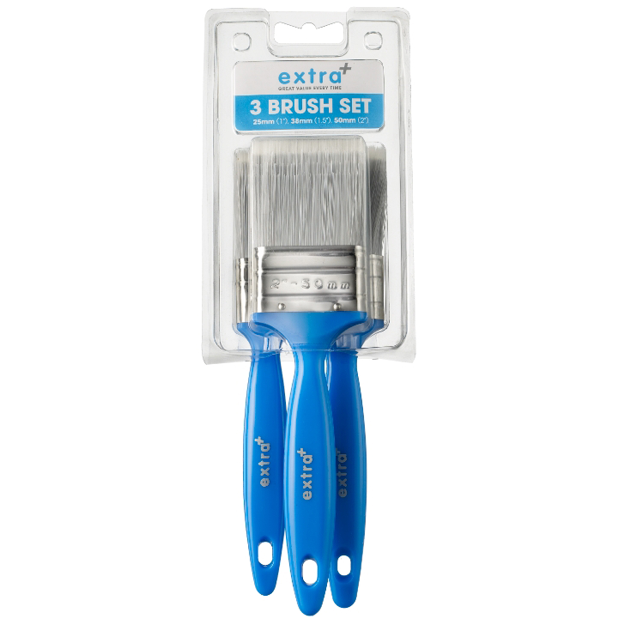 Harris Extra Plus 3 Synthetic Paint Brush Set