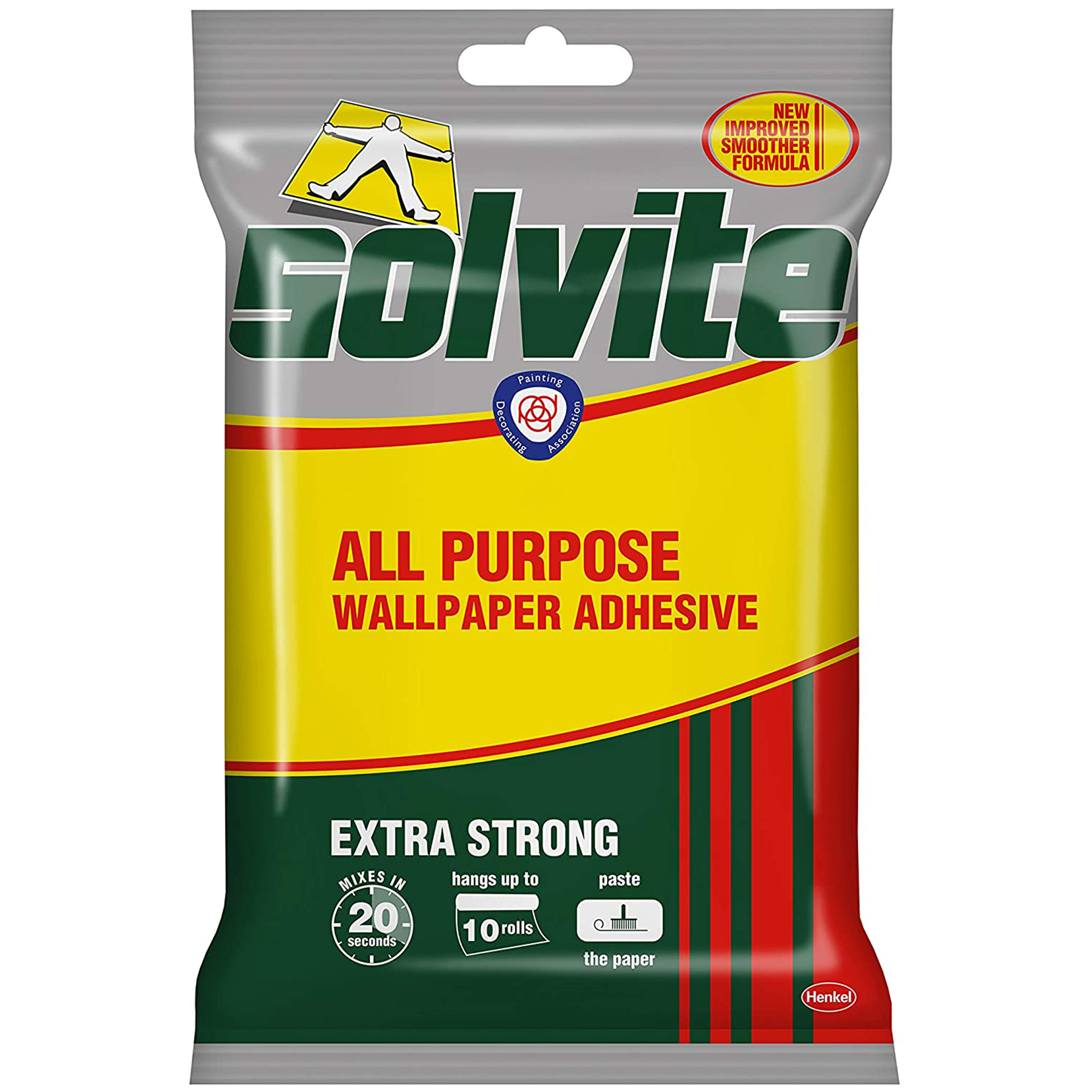 Solvite All Purpose Wallpaper Adhesive 10 Rolls