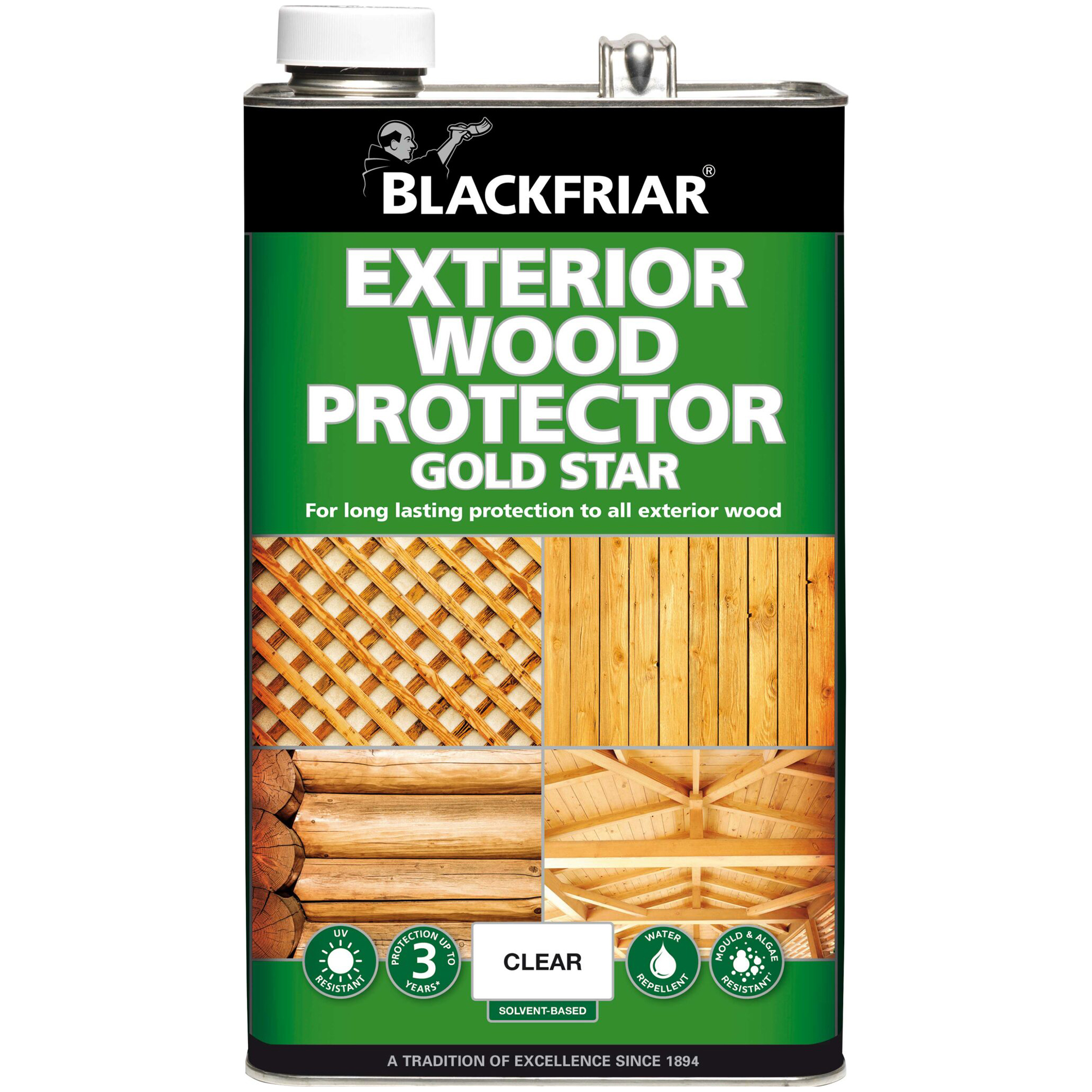 Blackfriar Exterior Wood Protector Gold Star