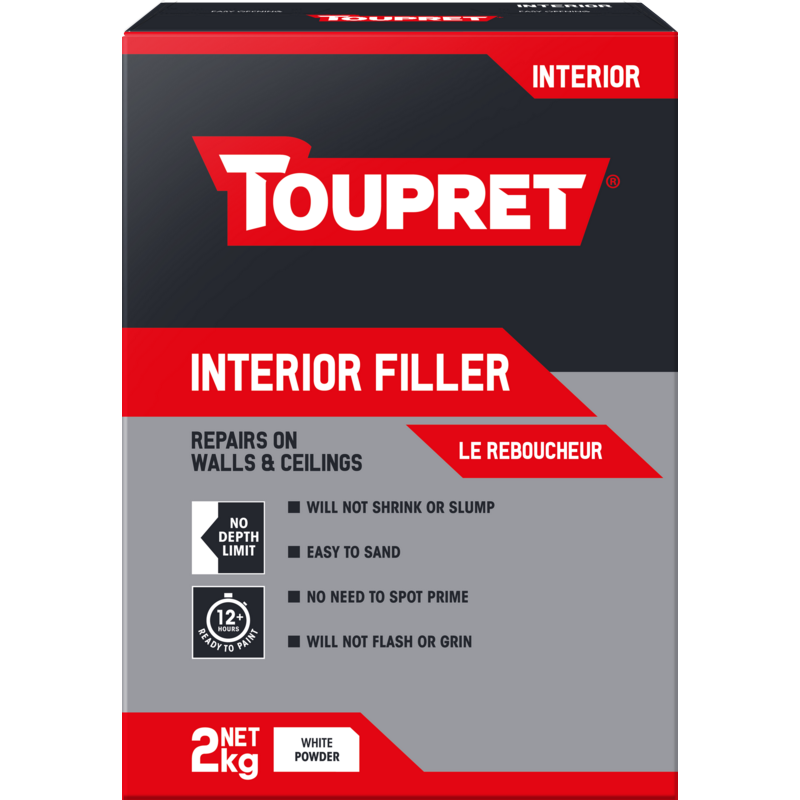 Toupret Interior Powder Filler 2kg