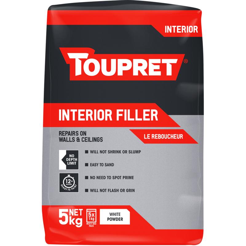 Toupret Interior Powder Filler 5kg