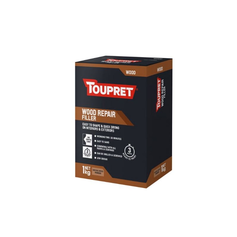Toupret Wood Repair Filler 1kg