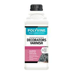 FREE Delivery on Polyvine Decorators Varnish 2L Ready Mixed