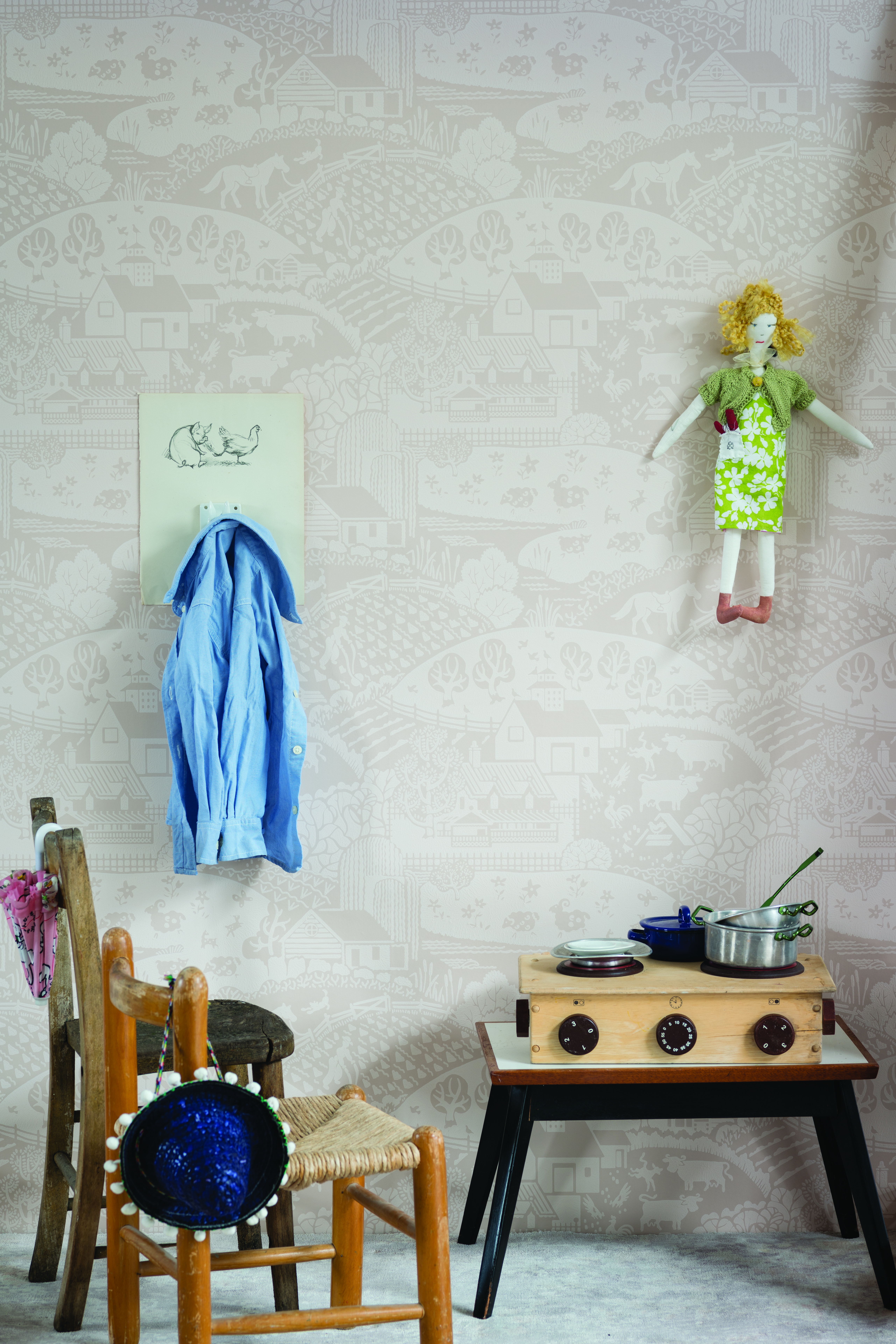 Farrow & Ball Gable BP5406 Wallpaper